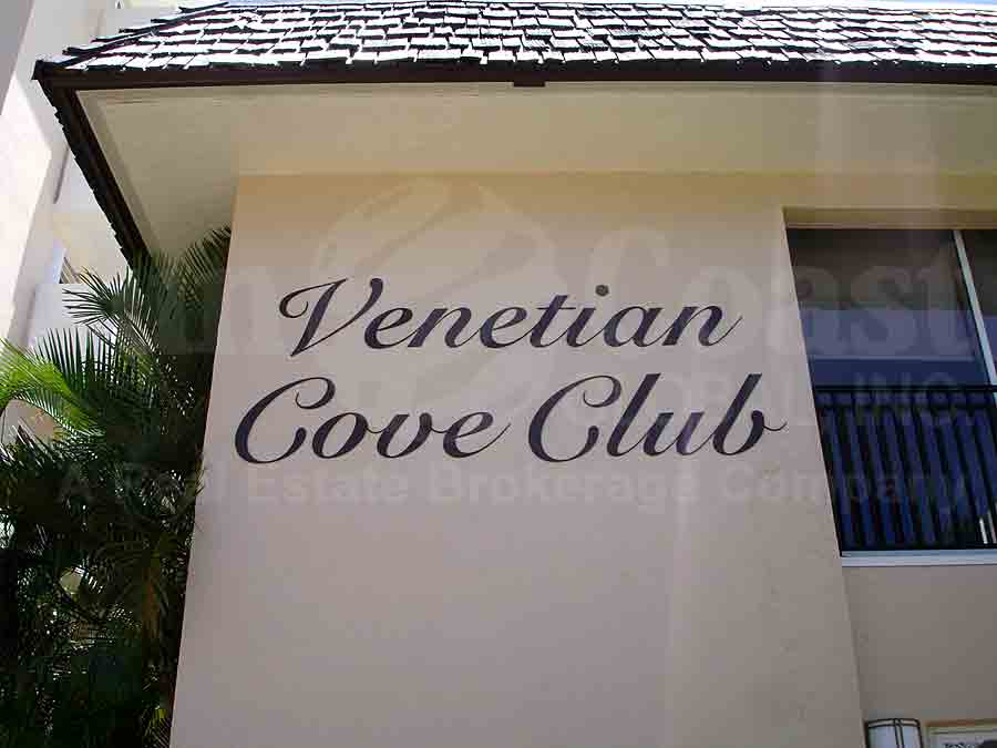 Venetian Cove Club Signage